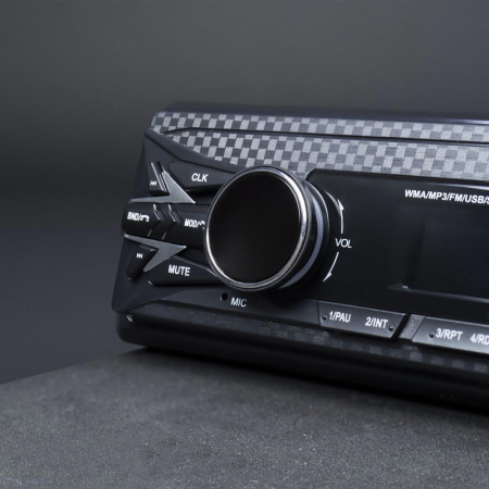 RADIO MP3 PLAYER AUTO DAB SI RDS PNI CLEMENTINE 8480BT 4X45W, 12/24V, CU SD, USB, AUX, RCA, BLUETOOTH SI USB 1.5A [12]