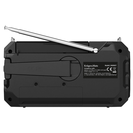 RADIO MULTIFUNCTIONAL SOLAR 10000MAH KRUGER&MA [7]