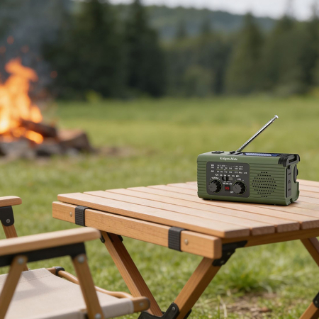 RADIO MULTIFUNCTIONAL SOLAR 5000MAH KRUGER&MA [2]