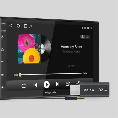 RADIO PLAYER 2 DIN CARPLAY/ANDROID AUTO KRUGER&MATZ [3]
