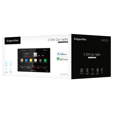 RADIO PLAYER 2 DIN CARPLAY/ANDROID AUTO KRUGER&MATZ [7]