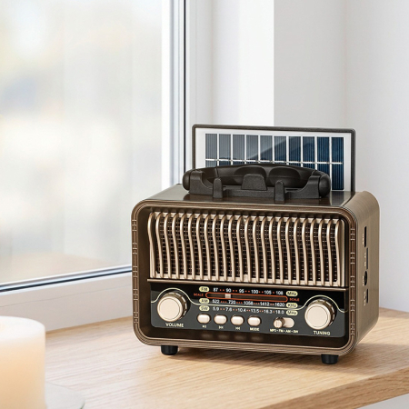RADIO PORTABIL ANALOG INCARCARE SOLARA KRUGER&MATZ [8]