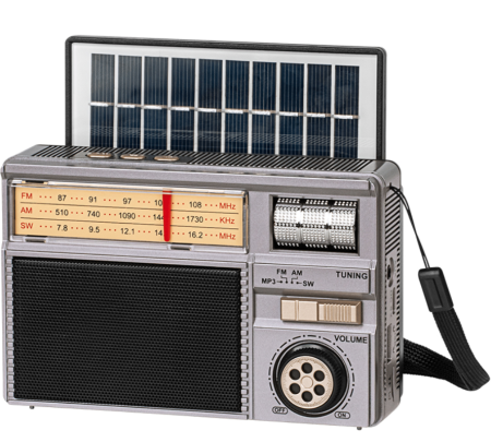 Boxe și Aparate Radio - RADIO PORTABIL ANALOG INCARCARE SOLARA KRUGER&MATZ