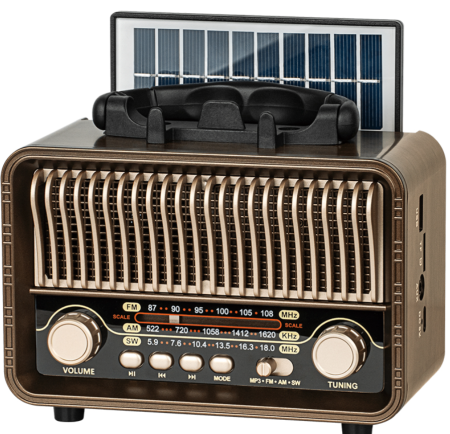 Boxe și Aparate Radio - RADIO PORTABIL ANALOG INCARCARE SOLARA KRUGER&MATZ