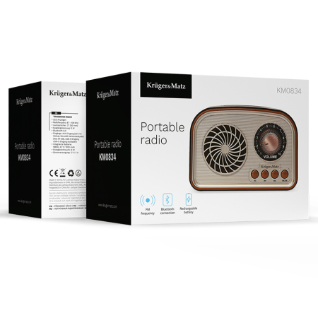 RADIO PORTABIL ANALOG KRUGER&MATZ [5]