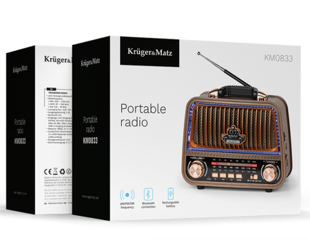 RADIO PORTABIL ANALOG KRUGER&MATZ [4]