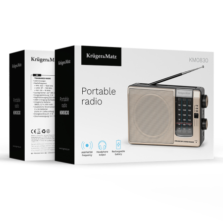 RADIO PORTABIL ANALOG KRUGER&MATZ [5]