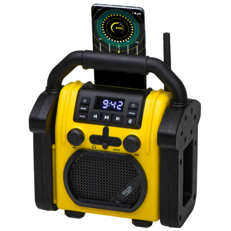 RADIO PORTABIL IPX54 BT, AUX AD 1911 ADLER [5]