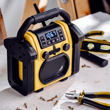 RADIO PORTABIL IPX54 BT, AUX AD 1911 ADLER [10]