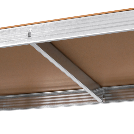 RAFT METALIC 5 POLITE 750KG MDF 180X90X40 REBEL [7]