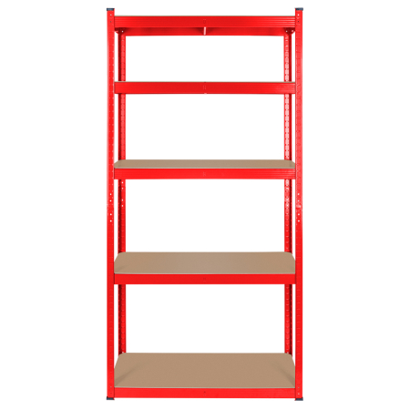 RAFT METALIC 5 POLITE 750KG MDF 180X90X40 ROSU REBEL [3]