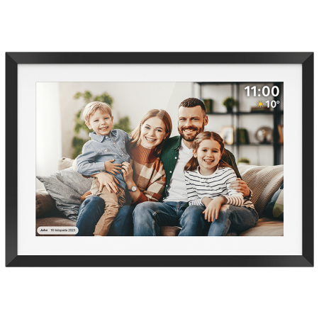 RAMA FOTO DIGITALA WIFI 10.1 FRAMEO AMBILIGHT KRUGER&MA [9]