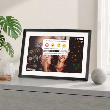 RAMA FOTO DIGITALA WIFI 10.1 FRAMEO AMBILIGHT KRUGER&MA [6]