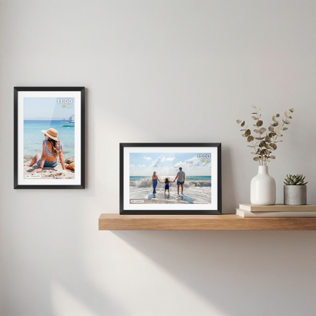 RAMA FOTO DIGITALA WIFI 10.1 FRAMEO AMBILIGHT KRUGER&MA [8]