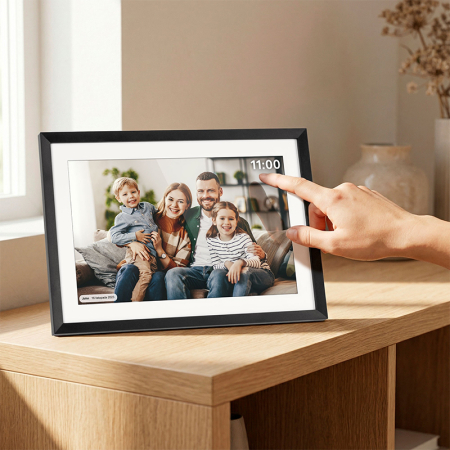 RAMA FOTO DIGITALA WIFI 10.1 FRAMEO AMBILIGHT KRUGER&MA [2]