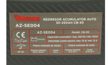 Redresor acumulator auto 30-250Ah CB-30 [4]