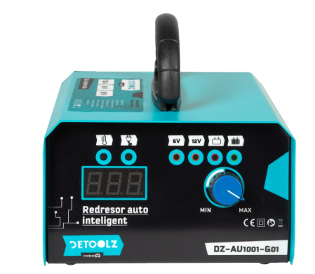 Redresor auto Detoolz, 120W 6V-12V 10A 10-150Ah CM [1]