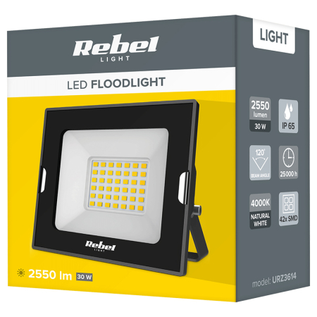 REFLECTOR LED 30W 4000K 230V REBEL [3]