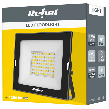 REFLECTOR LED 50W 4000K 230V REBEL [3]