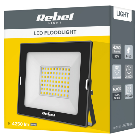 REFLECTOR LED 50W 6500K 230V REBEL [3]