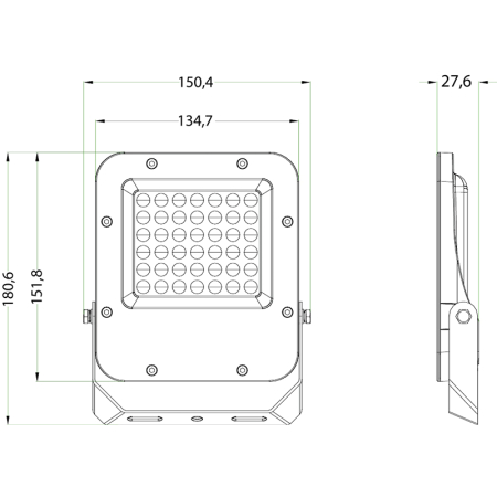 REFLECTOR LED IC 30W 2700K NIGHT PRO 30 [3]