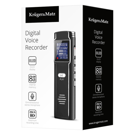REPORTOFON DIGITAL 8GB KRUGER&MATZ [5]