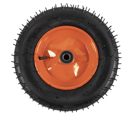 Scule electrice si de mana - Roata roaba Micul Fermier 3.50-8, janta portocalie