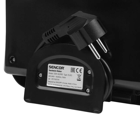 SANDWICH MAKER 700W ROSU SENCOR [4]