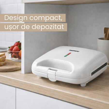 SANDWICH MAKER 800W DAEWOO [4]