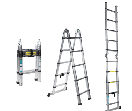 Scara telescopica dubla 3.2m - 10 trepte [3]