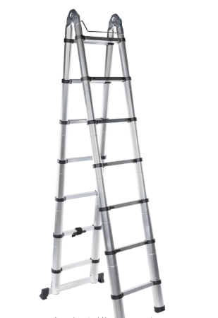 Scara telescopica dubla 4.4m - 14 trepte [2]