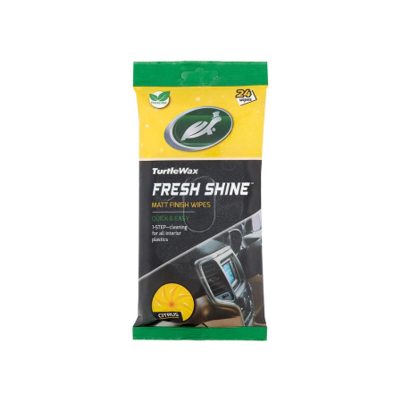 ULEIURI, LICHIDE SI CHIMICE - SERVETELE UMEDE BORD EFECT MAT CITRUS 25 BUC TURTLE WAX