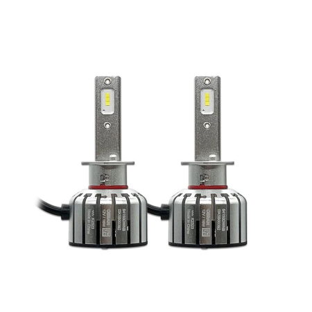 SET 2 BECURI NIGHT BREAKER LED H1 OMOLOGARE RAR OSRAM [1]