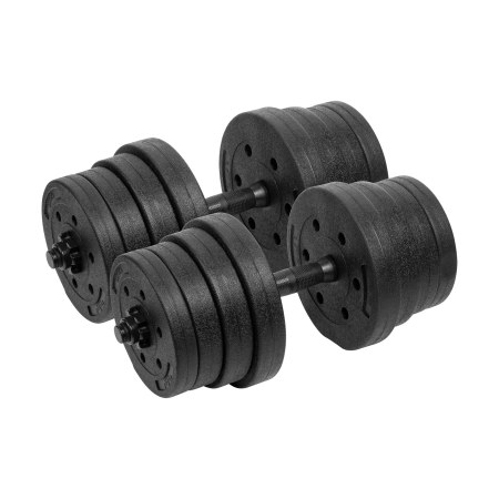 Bodybuilding - SET 2 GANTERE REGLABILE 2X15KG REBEL ACTIVE