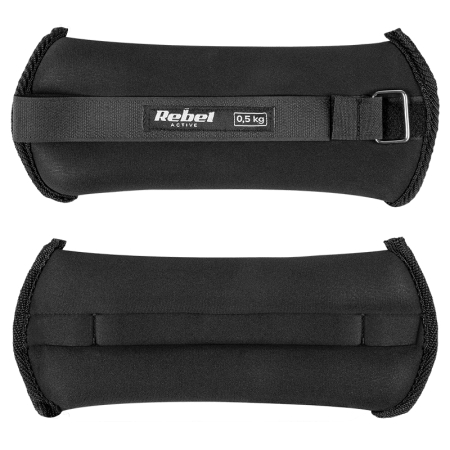 SET 2 GREUTATI INCHEIETURA 2X0.5KG REBEL ACTIVE [3]