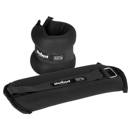 SET 2 GREUTATI INCHEIETURA 2X0.5KG REBEL ACTIVE [1]