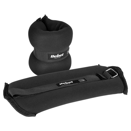 Fitness - SET 2 GREUTATI INCHEIETURA 2X1KG REBEL ACTIVE