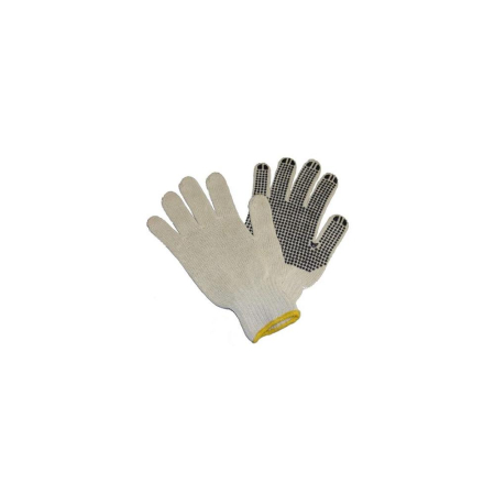CONSUMABILE ATELIER - SET 2 MANUSI DE LUCRU FIR DE BUMBAC CU PALMA INTARITA IN PUNCTE JBM