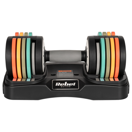 SET 2X GANTERA FONTA REGLABILA 1KG 2X10KG REBEL ACTIVE [5]