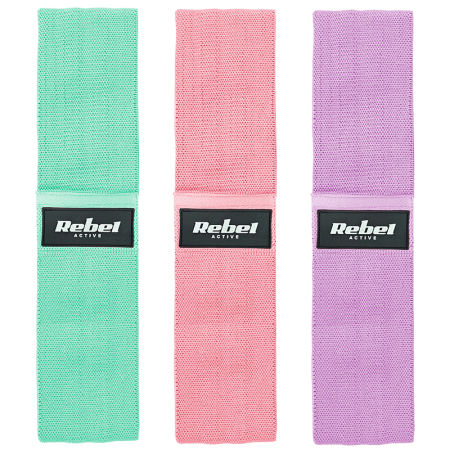 SET 3 BENZI ELASTICE MATERIAL TEXTIL REBEL ACTIVE [5]
