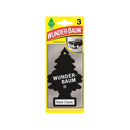 ODORIZANTI AUTO - SET 3 BUCATI ODORIZANTE AUTO BRADUT WUNDER-BAUM BLACK ICE