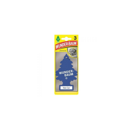 ODORIZANTI AUTO - SET 3 BUCATI ODORIZANTE AUTO BRADUT WUNDER-BAUM NEW CAR