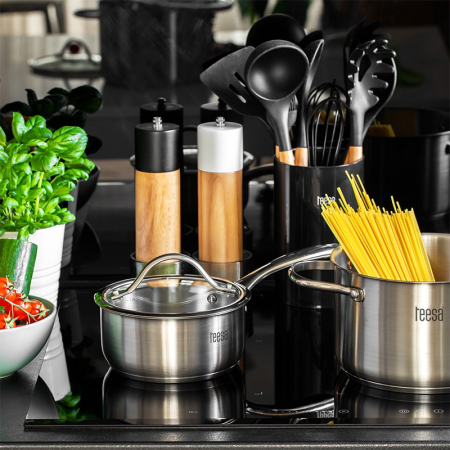 SET 3 OALE INOX 18/10 TEESA COOK EXPERT MASTER [15]