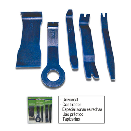 SCULE MECANICE - SET 5 LEVIERE DIN PLASTIC DEMONTARE TAPITERII JBM