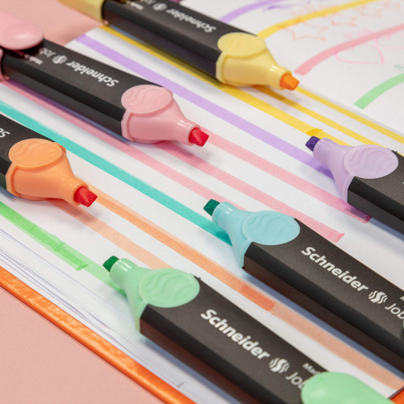 SET 6 EVIDENTIATOARE PASTEL SCHNEIDER [3]