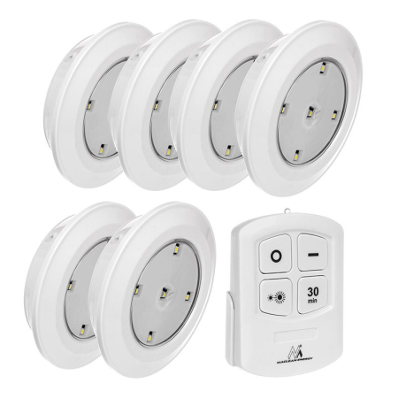 SET 6 LAMPI LED CU TELECOMANDA MCE0165 [1]