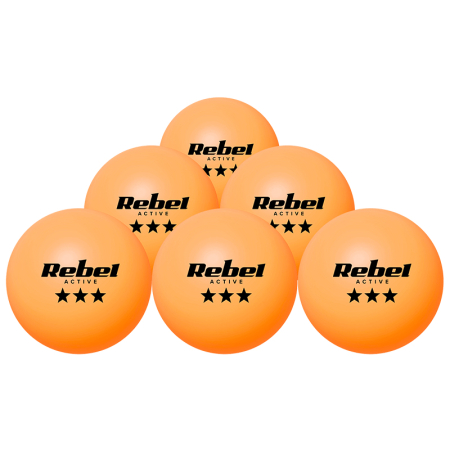 SET 6 MINGI TENIS DE MASA PING PONG REBEL ACTIVE [1]