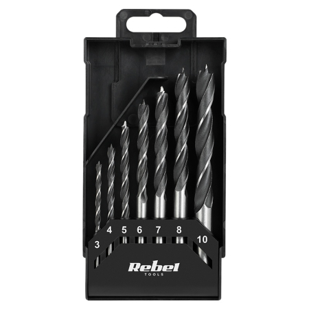 SET 7 BURGHIE LEMN 3-10MM REBEL [2]