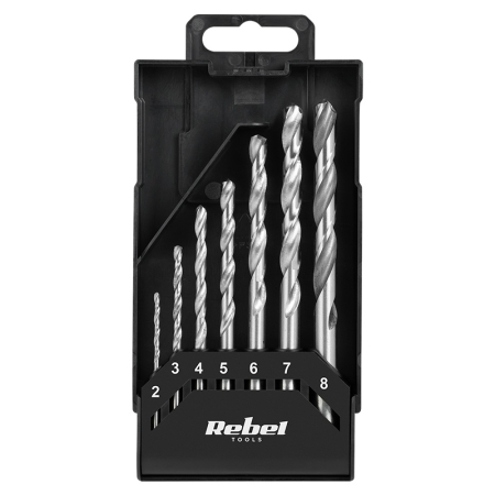 SET 7 BURGHIE METAL 2-8MM REBEL [2]