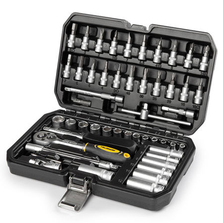 Service, hobby, mentenanta - SET BITI CU CHEIE CLICHET 53 PIESE FIELDMANN